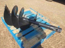 Unused 48" Long X 18" Diameter Auger Bit