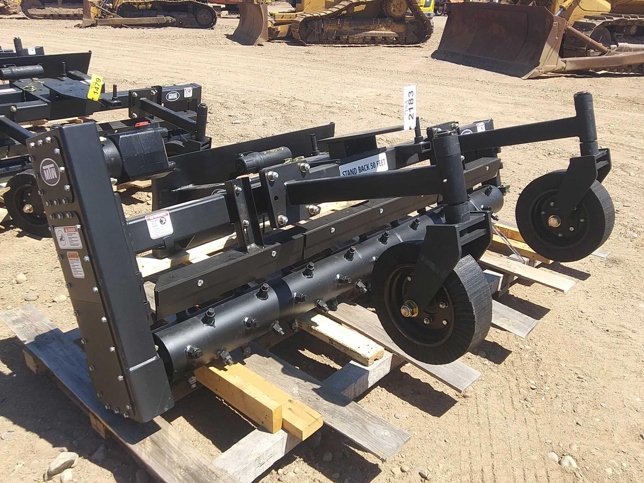 New Mtw 84" Power Rake
