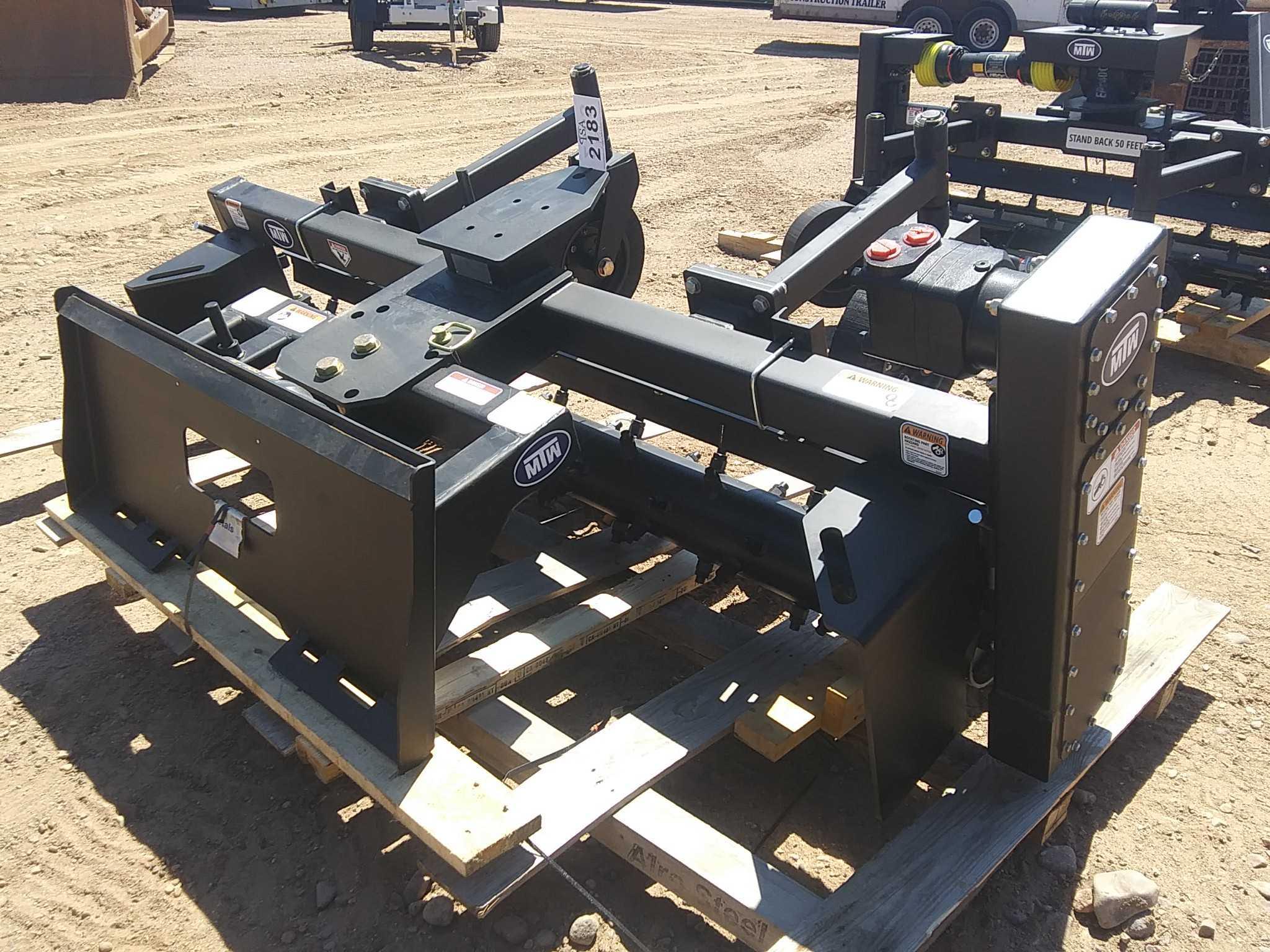 New Mtw 84" Power Rake