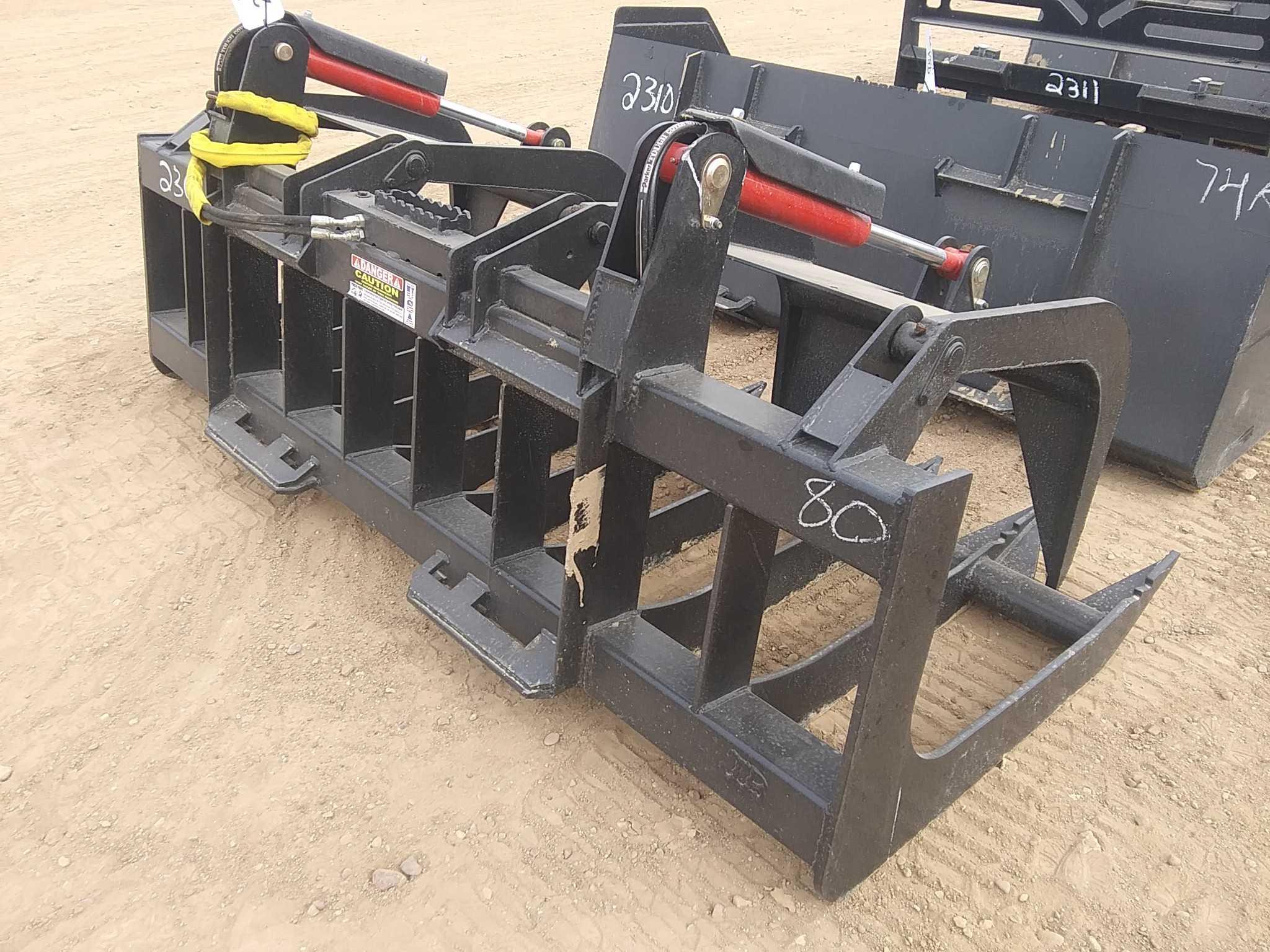 Unused Brush Grapple, Approx 80"