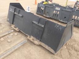 Unused Skid Steer Bucket, Approx 78"