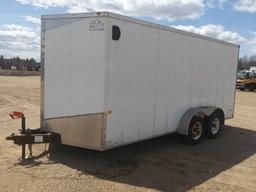 2012 Middlebury 16' Enclosed Trailer
