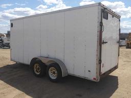 2012 Middlebury 16' Enclosed Trailer