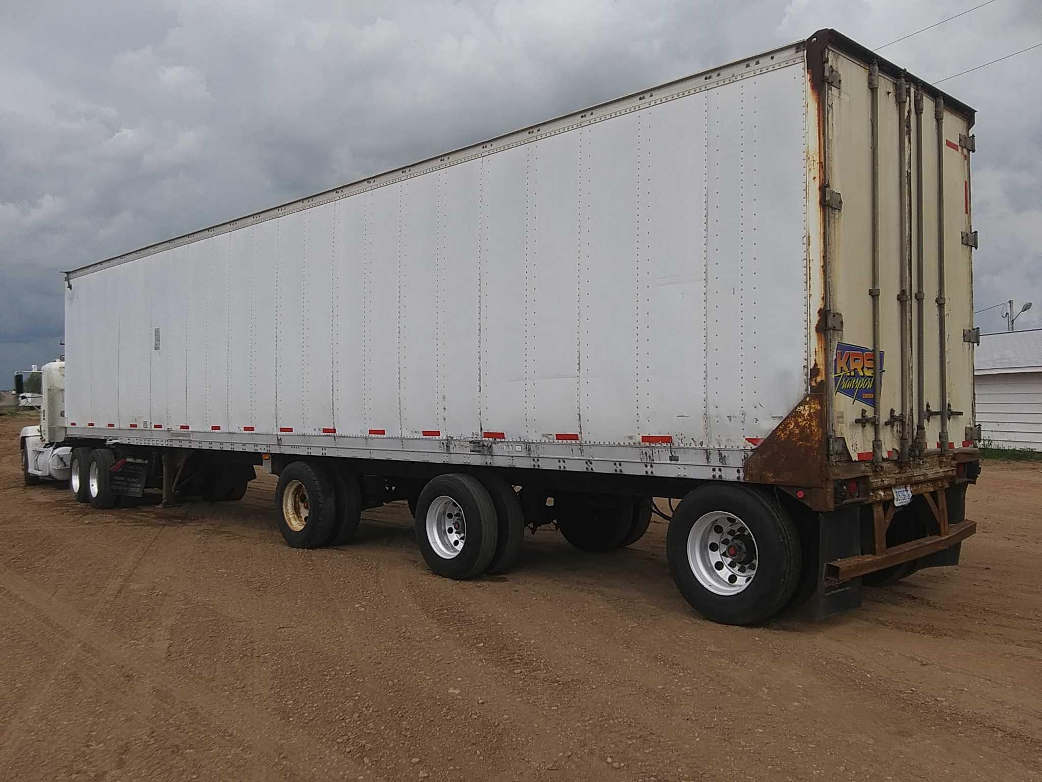 2000 Stoughton Avw-485tri-c-ar Open Top Van Traile