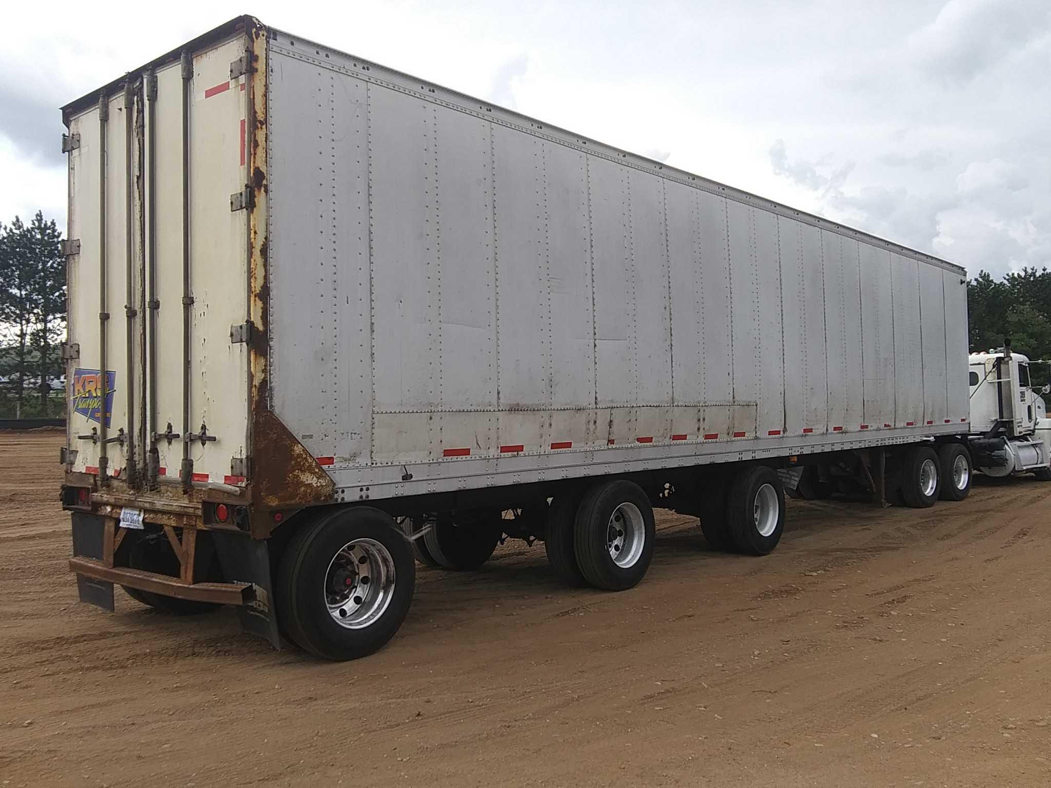 2000 Stoughton Avw-485tri-c-ar Open Top Van Traile