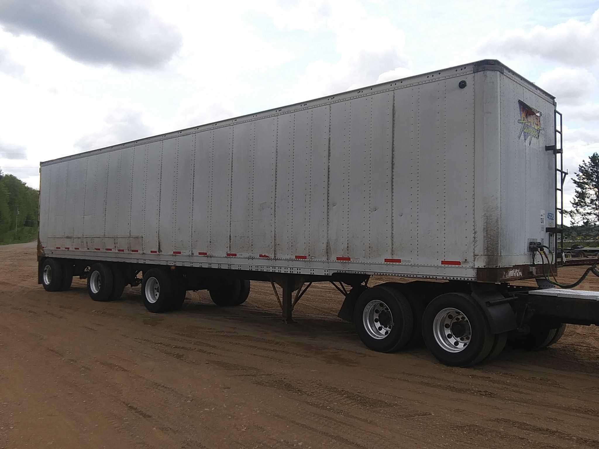 2000 Stoughton Avw-485tri-c-ar Open Top Van Traile