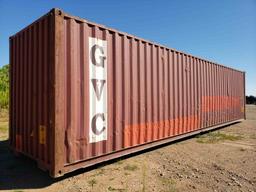 40' Long X 9'6" High X 8' Wide Shipping Container