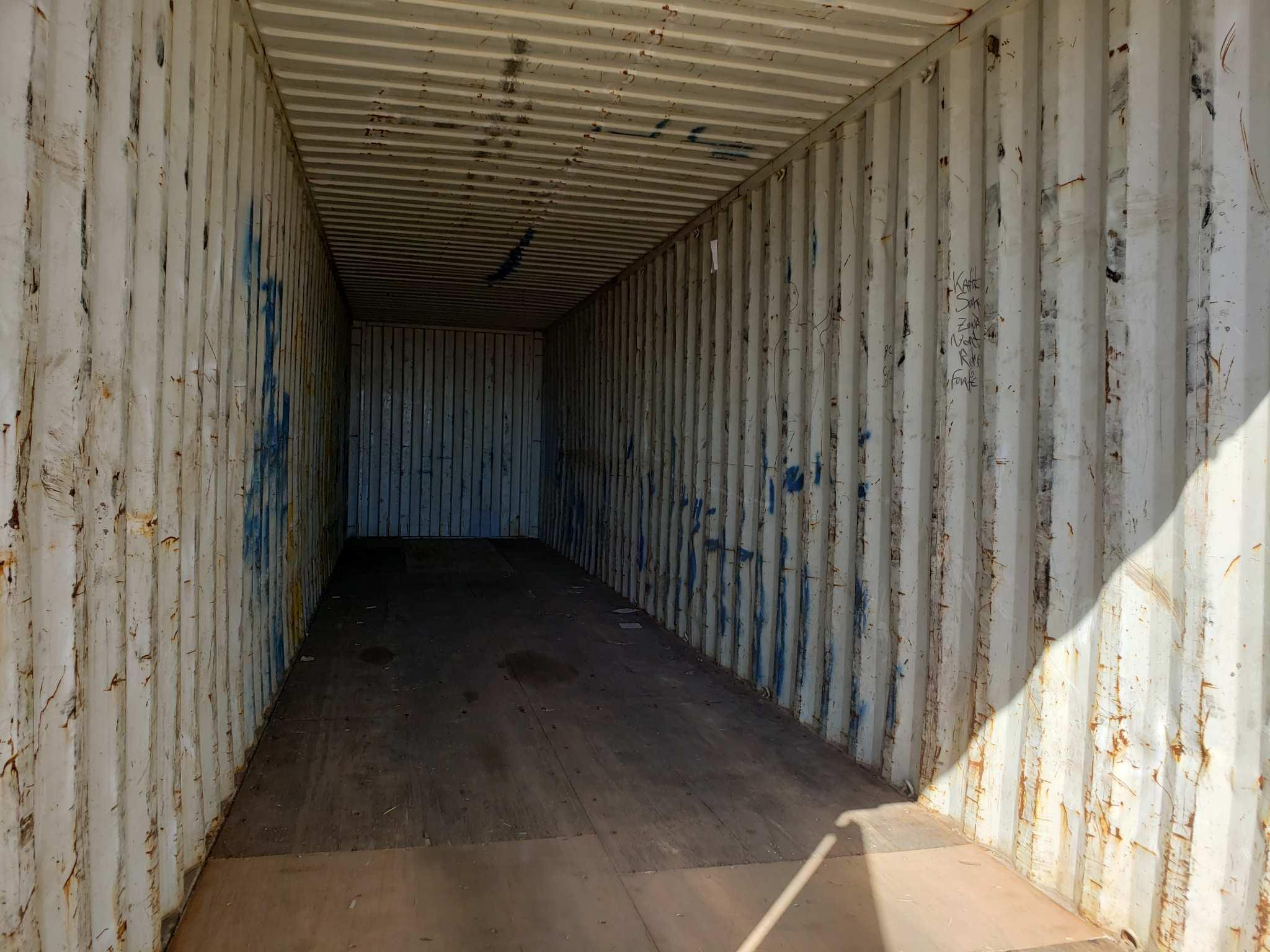 40' Long X 9'6" High X 8' Wide Shipping Container