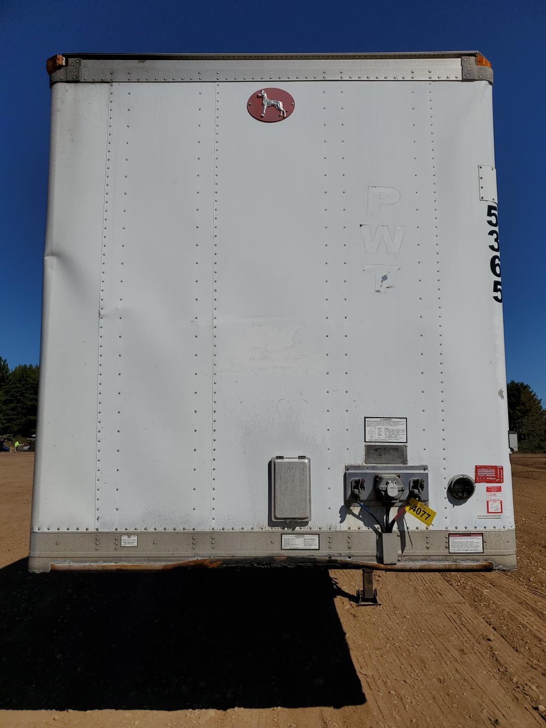 2007 Great Dane 53' Van Trailer