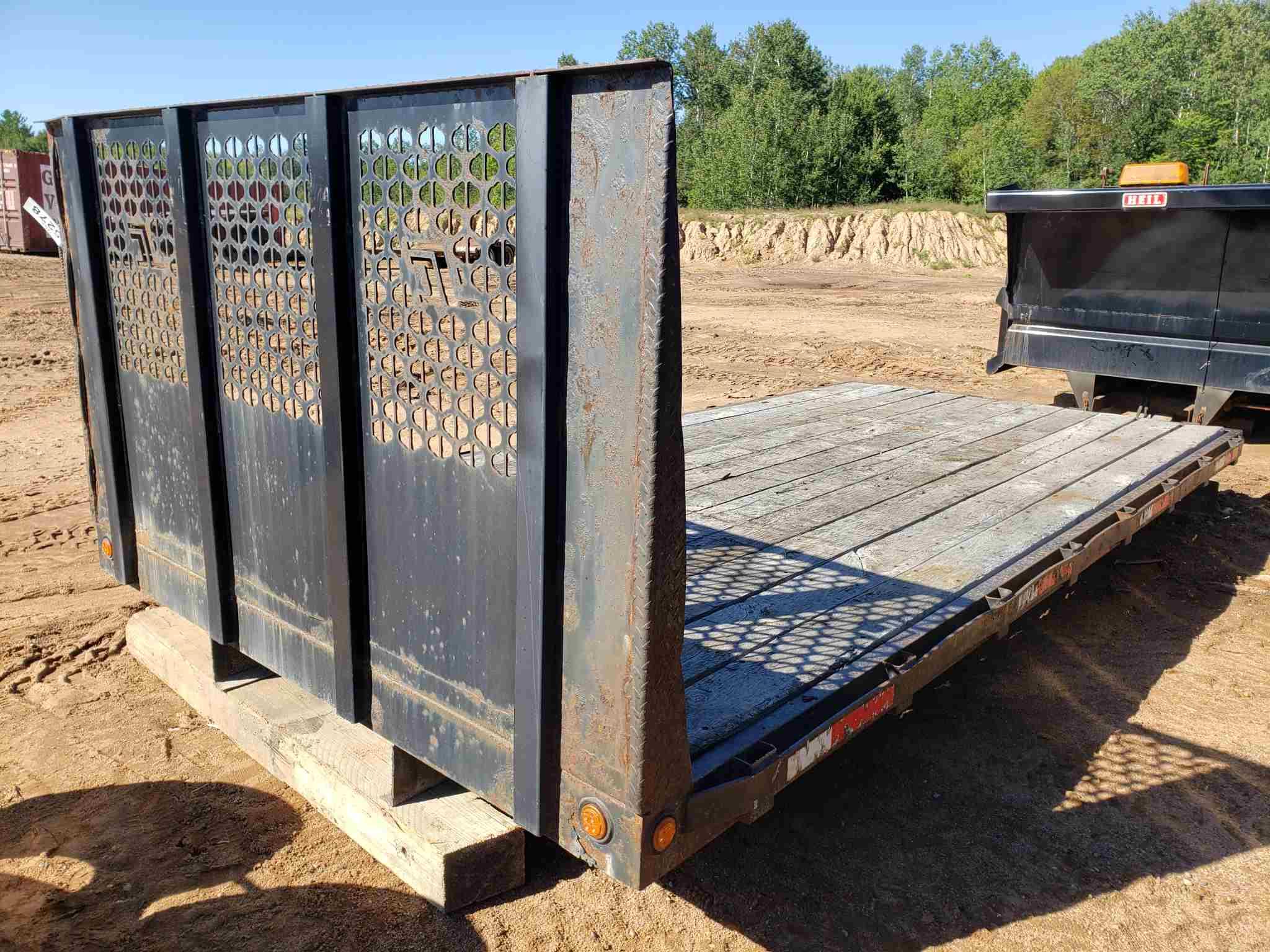 Truck Bed With Headache Rack- Approx 16' X 8'