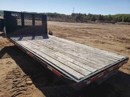 Truck Bed With Headache Rack- Approx 16' X 8'