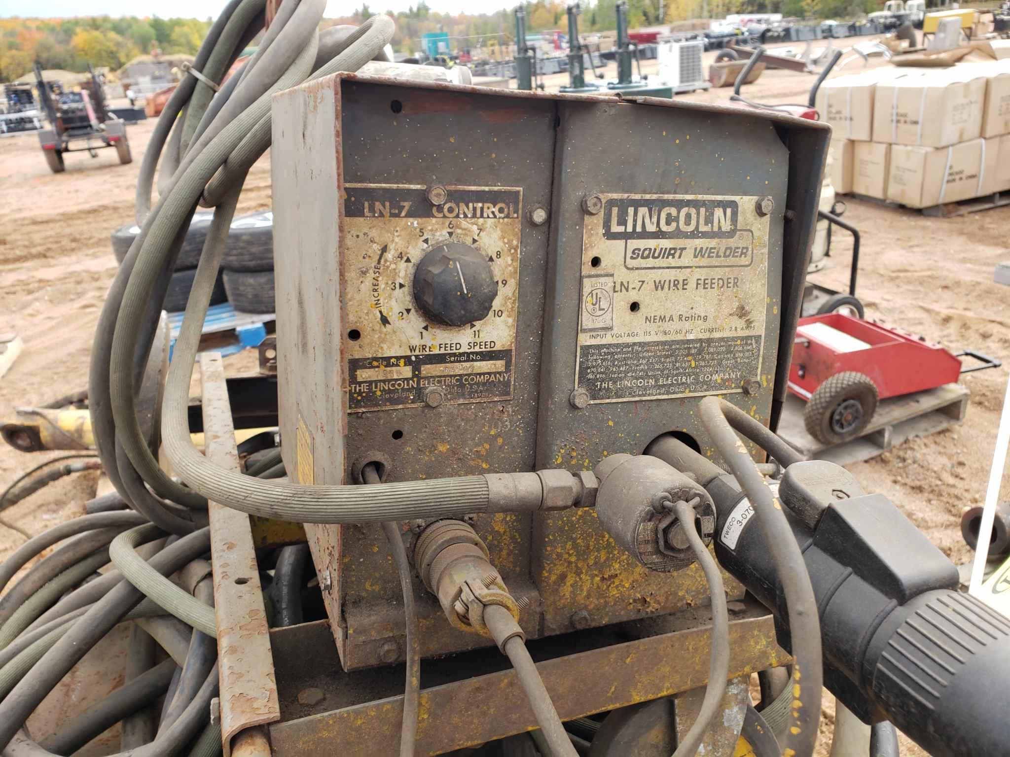 Lincoln Idealarc R3s & Ln-7 Wire Feeder