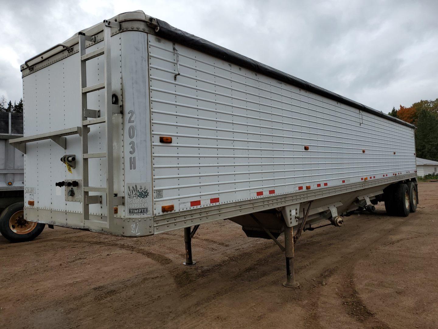 1992 Timp Belly Dump Trailer