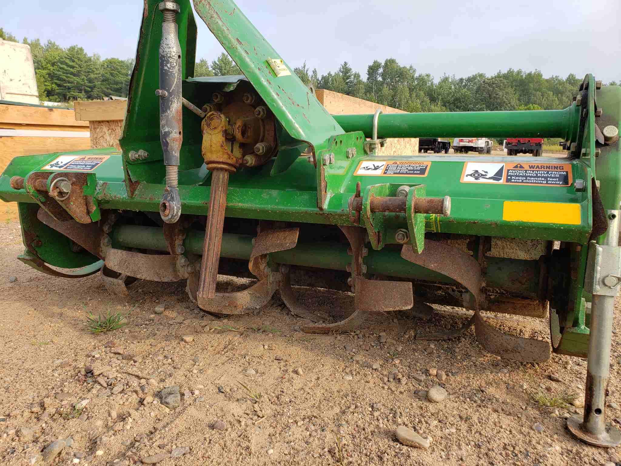 John Deere 647 48" 3pt Pto Rotary Tiller