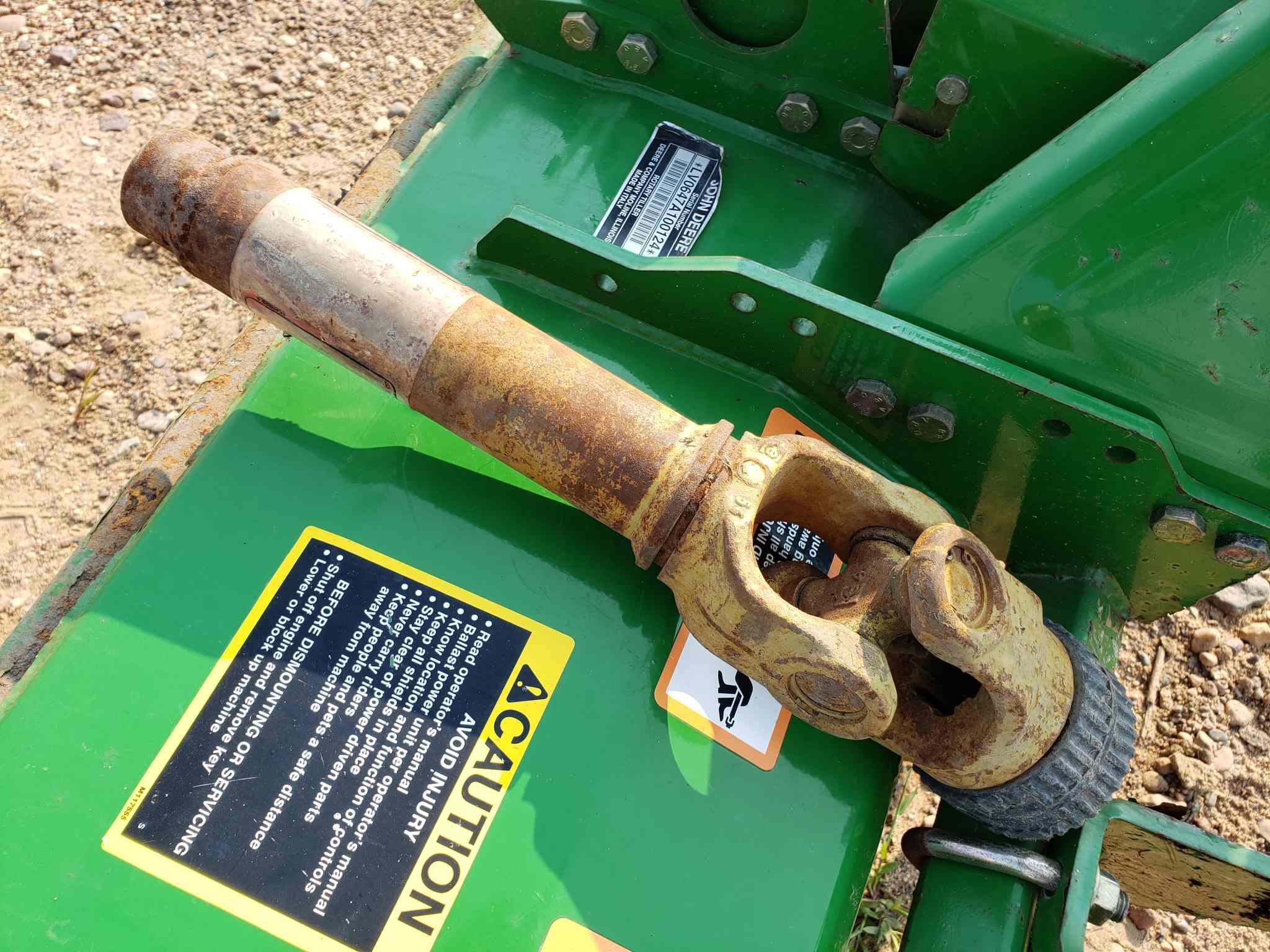 John Deere 647 48" 3pt Pto Rotary Tiller