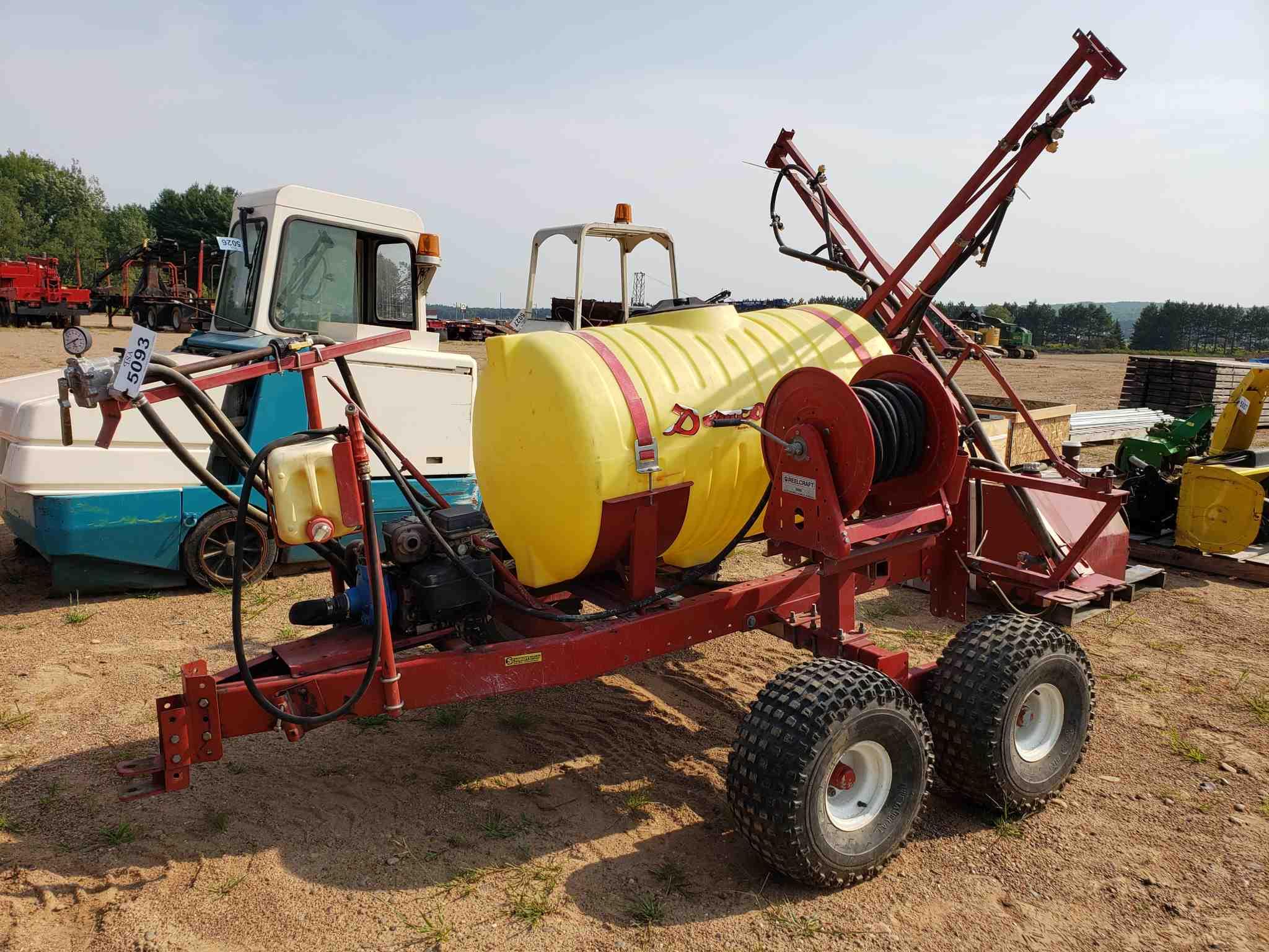 Demco Approx 200 Gallon Trailer Sprayer