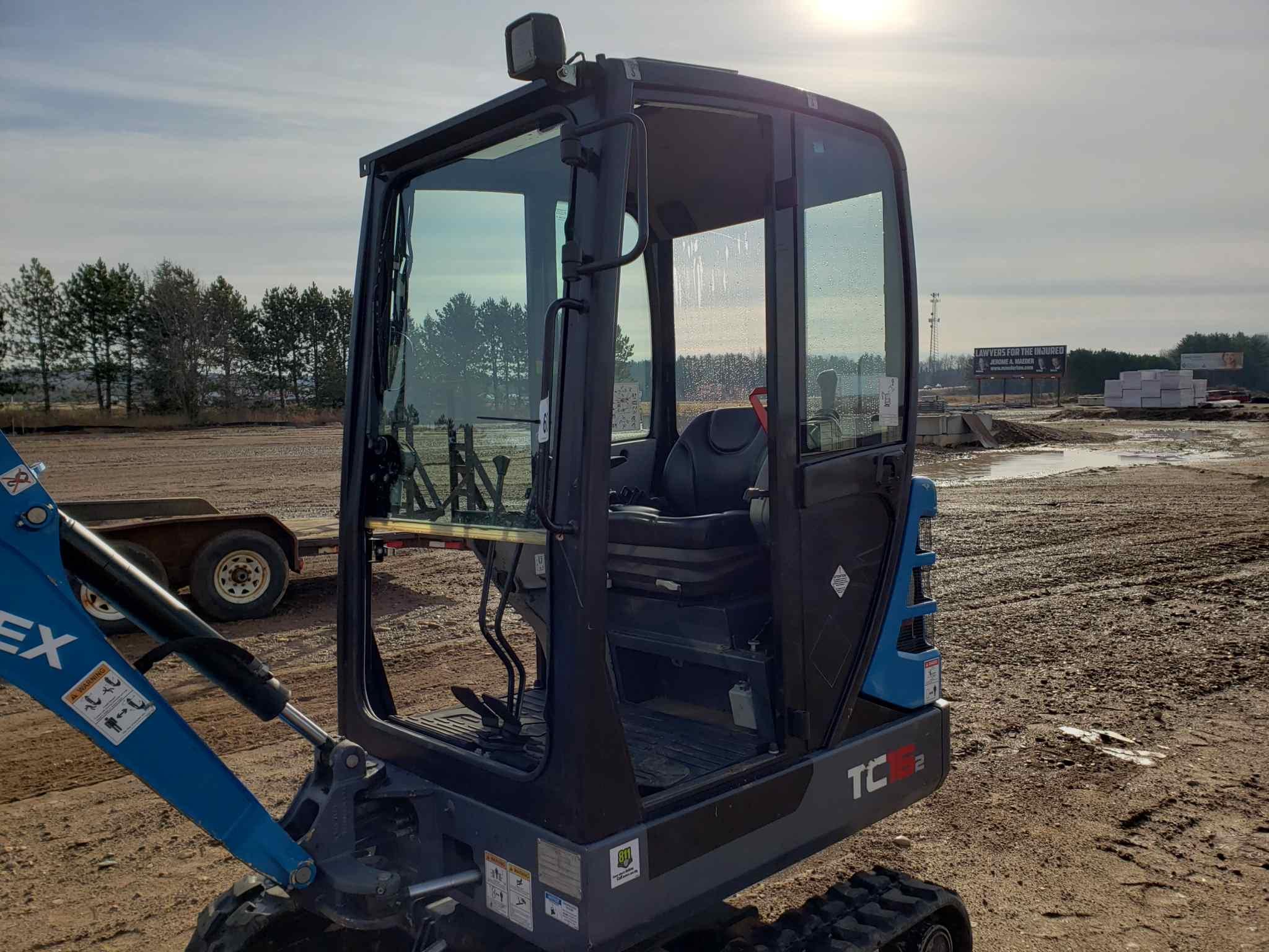 Terex Tc16 Mini Excavator