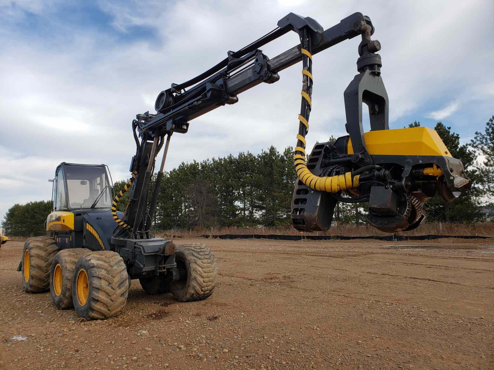 2002 Ponsse Ergo 6w Processor / Harvester