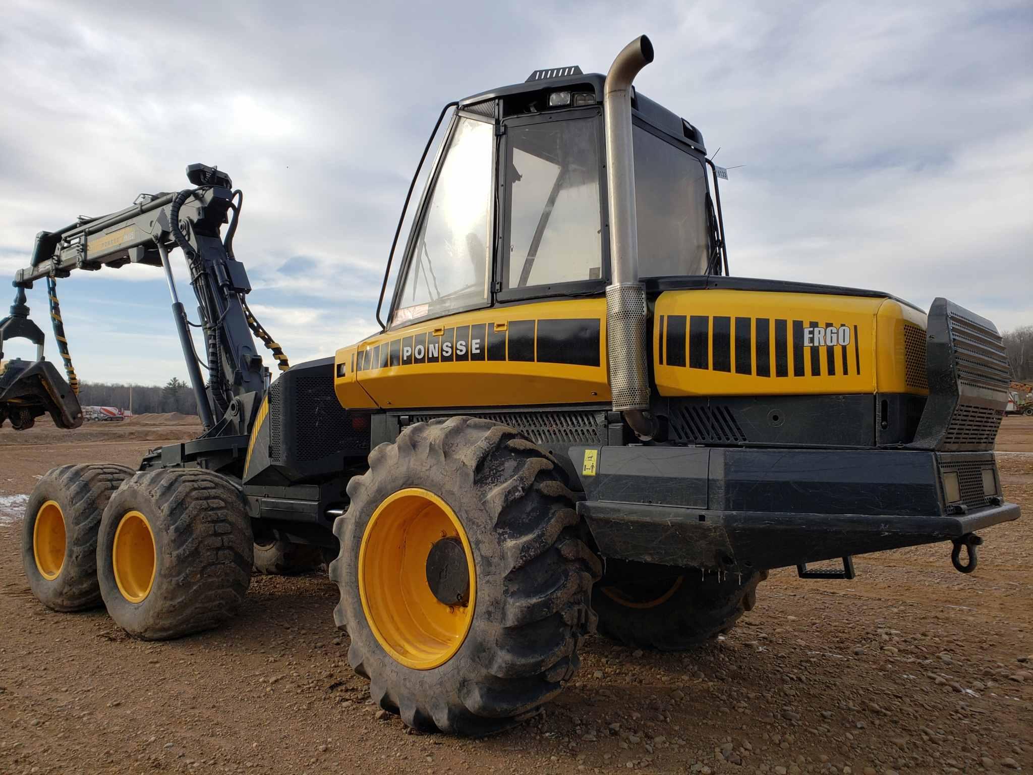 2002 Ponsse Ergo 6w Processor / Harvester