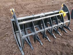 Unused 78" Log Skid Steer Grapple