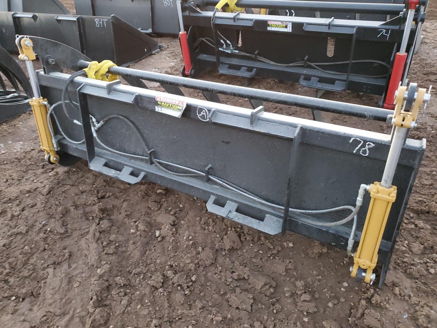 Unused 78" Log Skid Steer Grapple