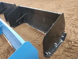 Unused 7' Skid Steer Snow Pusher