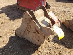 Approx 12" Wide Excavator Bucket