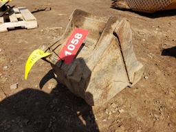 Approx 12" Wide Excavator Bucket