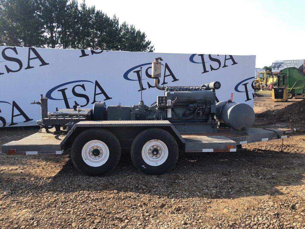 Trailer Mounted Hydro Blaster