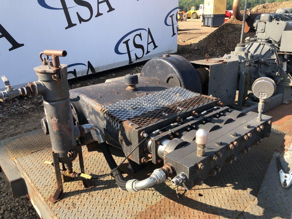 Trailer Mounted Hydro Blaster