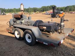 Trailer Mounted Hydro Blaster