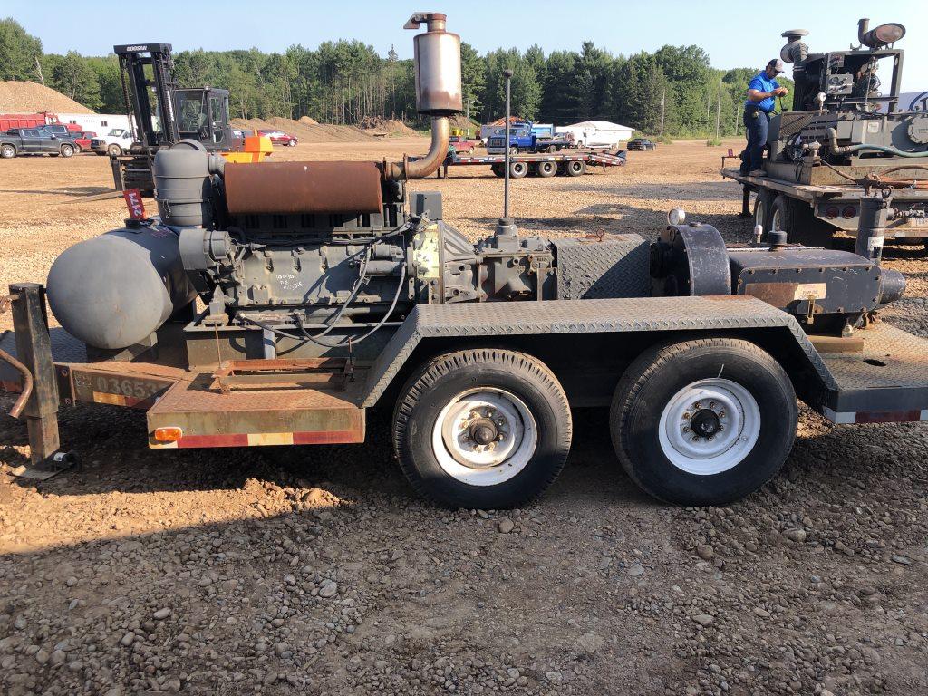 Trailer Mounted Hydro Blaster