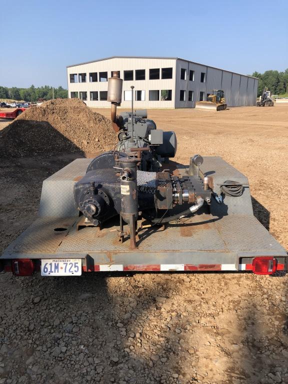 Trailer Mounted Hydro Blaster