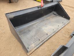 Unused 74" Skid Steer Bucket