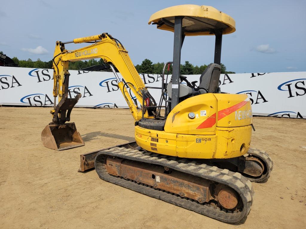 New Holland Eh50b Mini Excavator