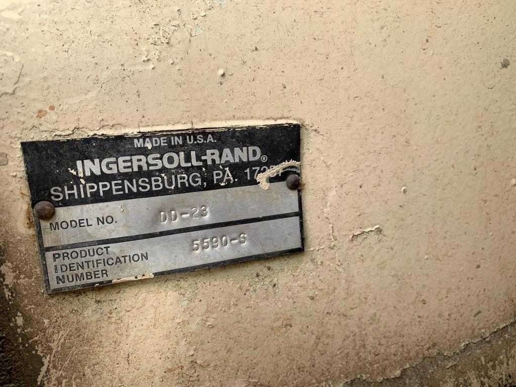 Ingersoll Rand Dd-25 Double Drum Roller