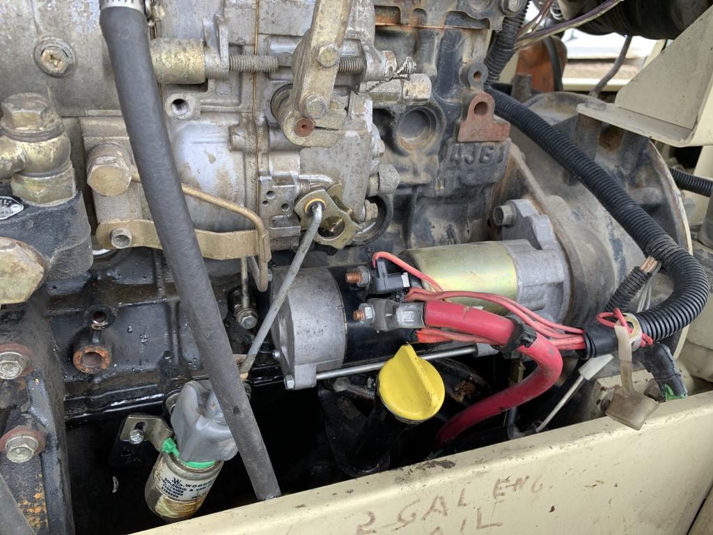 2002 Ingersoll Rand P185wir Air Compressor
