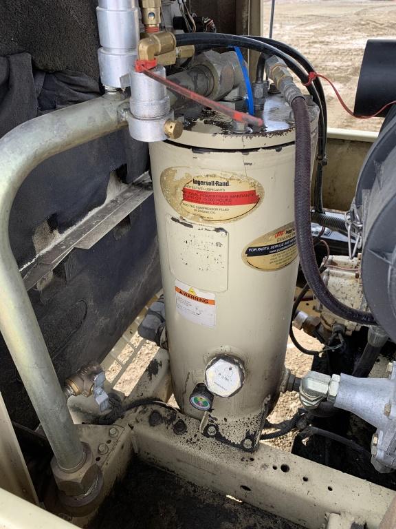 2002 Ingersoll Rand P185wir Air Compressor