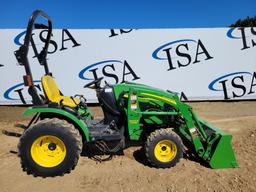 John Deere 2320 Hst Compact Loader Tractor