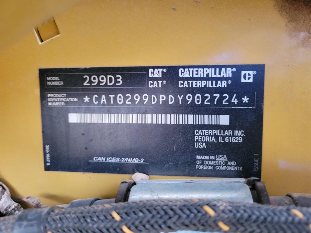 2020 Caterpillar 299d3 Skid Steer