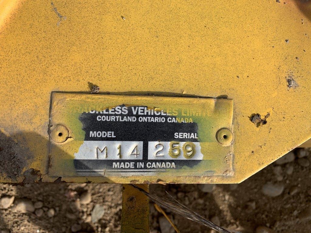Trackless Mt 84" Mower Deck Attachment