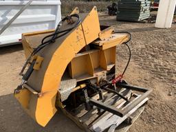Trackless Mt Hydraulic Snow Blower Attachment