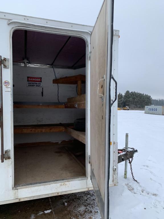2012 Middlebury 16' X 7' Enclosed Trailer