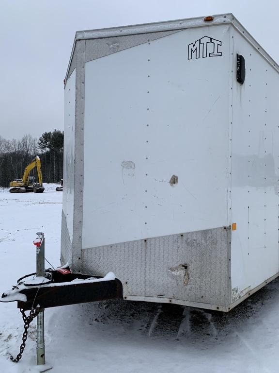 2012 Middlebury 16' X 7' Enclosed Trailer