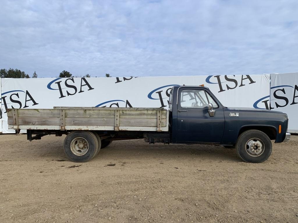 1980 Gmc 3500 Dually Flatbed Truck