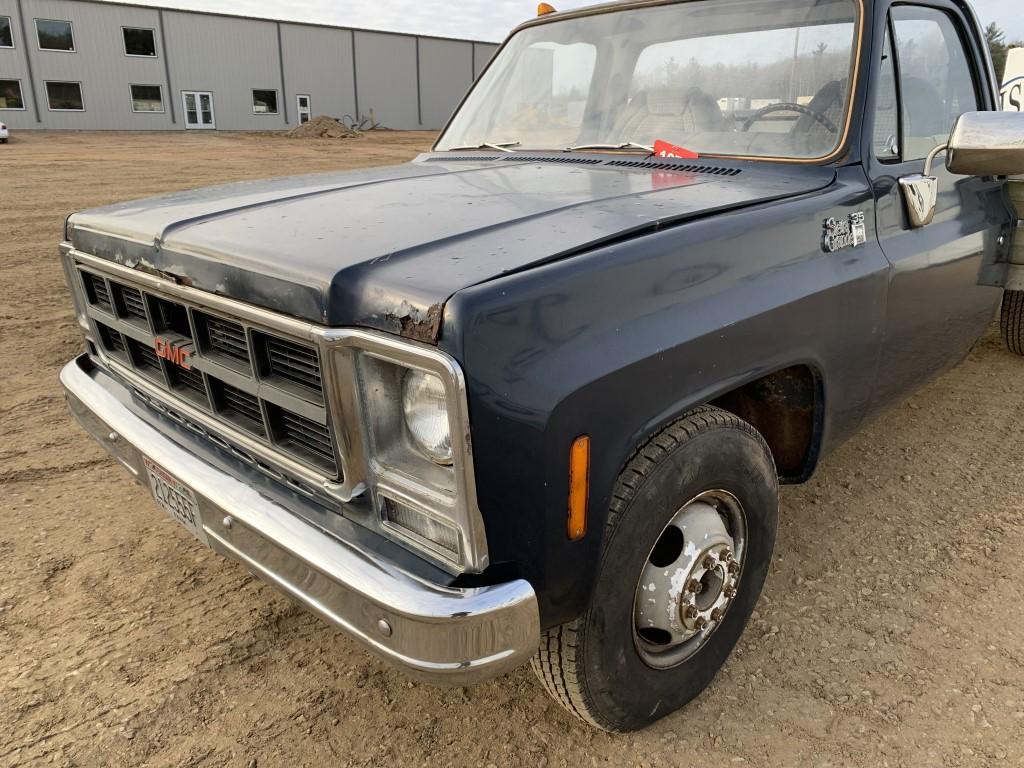 1980 Gmc 3500 Dually Flatbed Truck