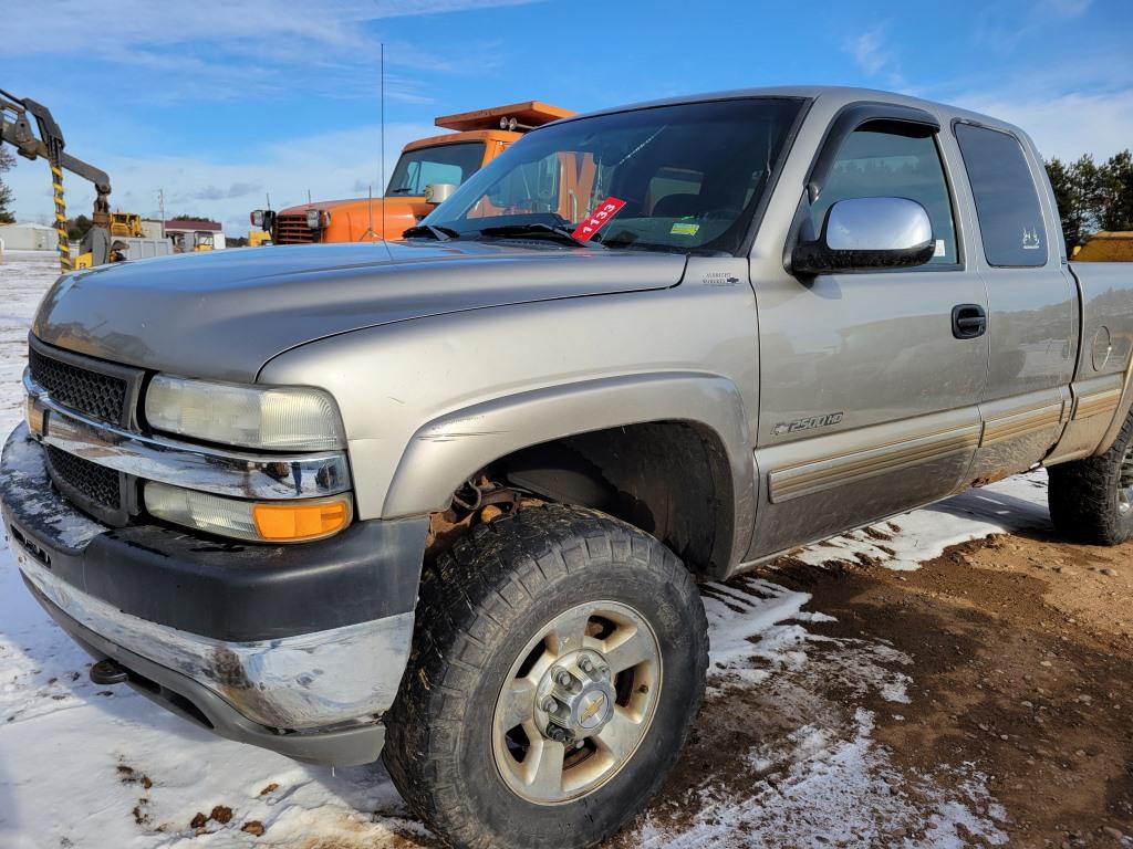 2002 Chevrolet Silverado 2500 Ls Pickup Truck