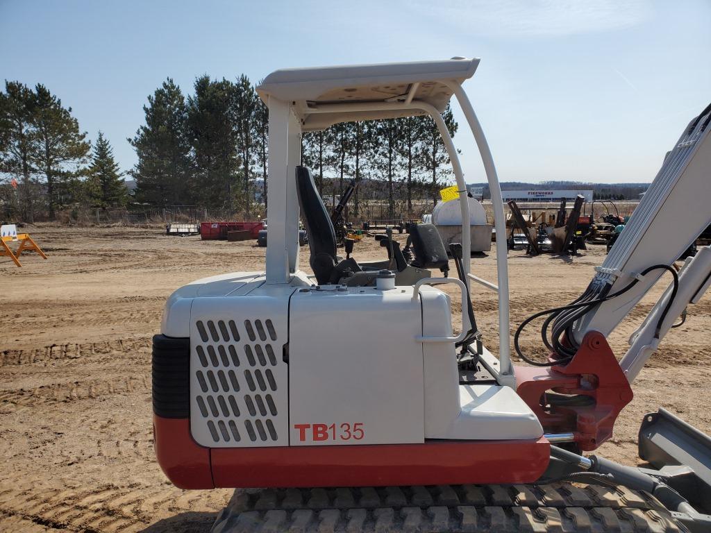Takeuchi Tb135 Mini Excavator