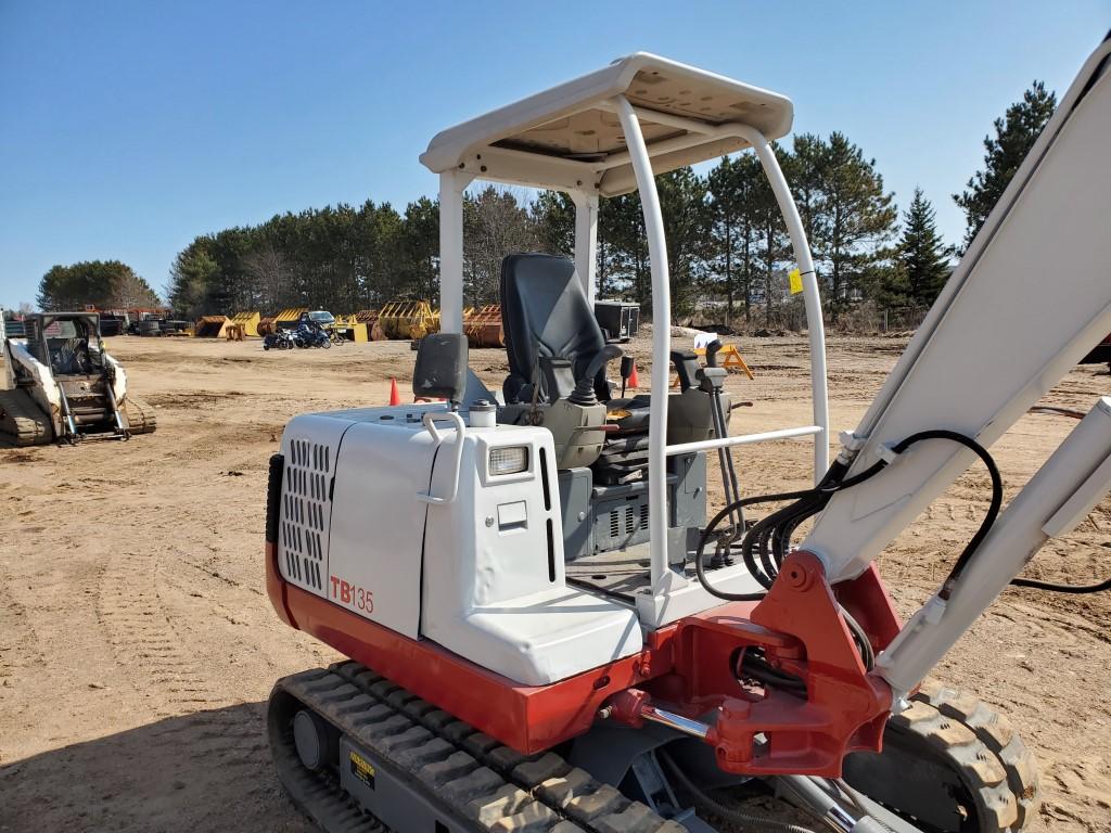 Takeuchi Tb135 Mini Excavator