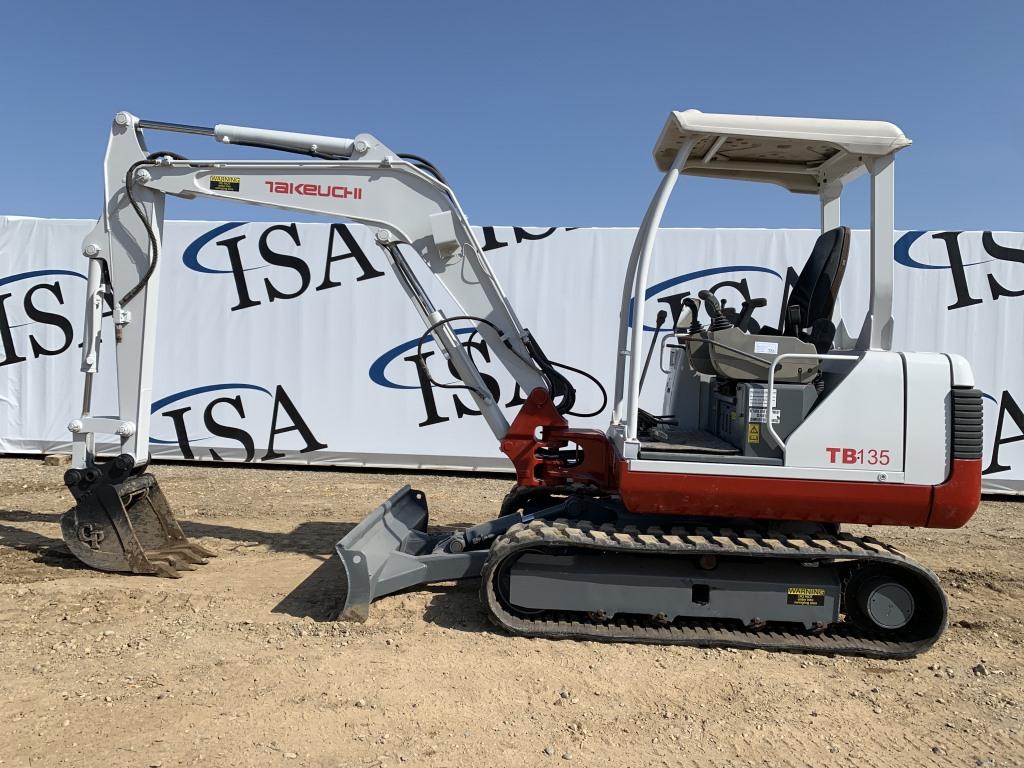 Takeuchi Tb135 Mini Excavator
